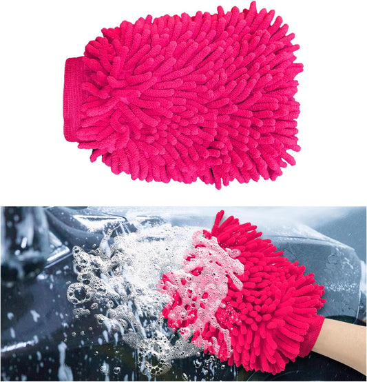 Premium Double-Sided Chenille Car Wash Mitt