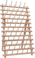 Threadart 66 Large Spool Cone Wood Thread Rack - Holds King Size Cones