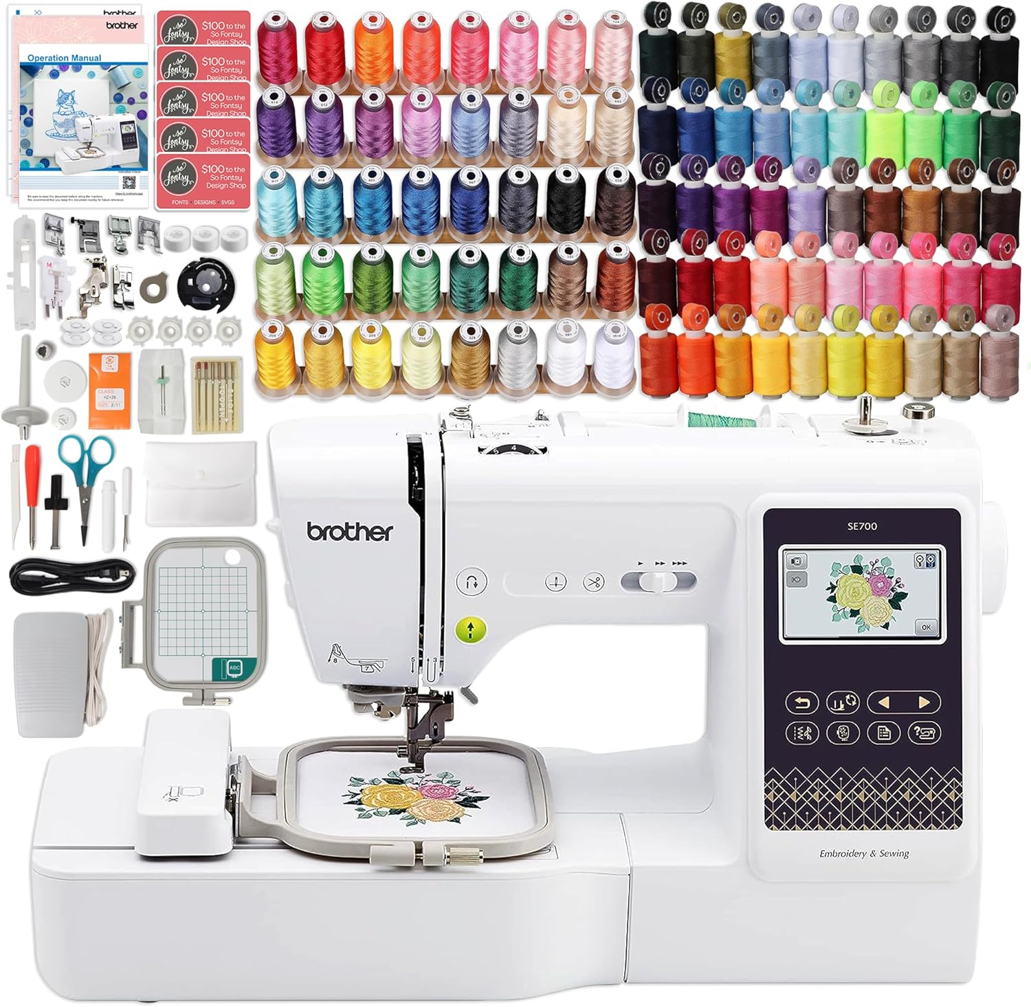 Brother SE700: Masterful Embroidery Machine