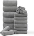 18 Piece Family Bath Towel Set - Soft, Quick Dry Spa Towels