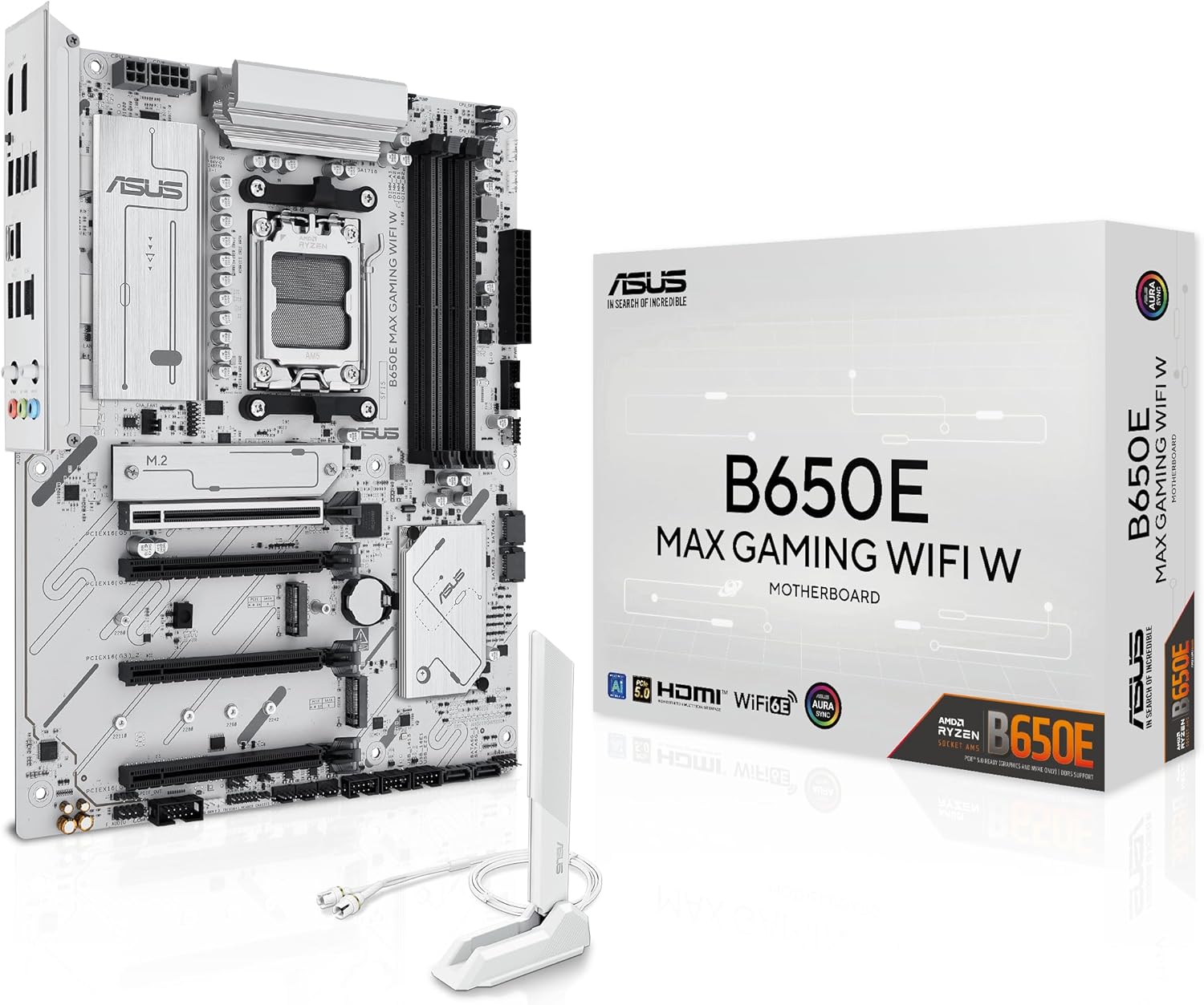 ASUS B650E MAX Gaming WiFi Motherboard for Advanced AI PCs