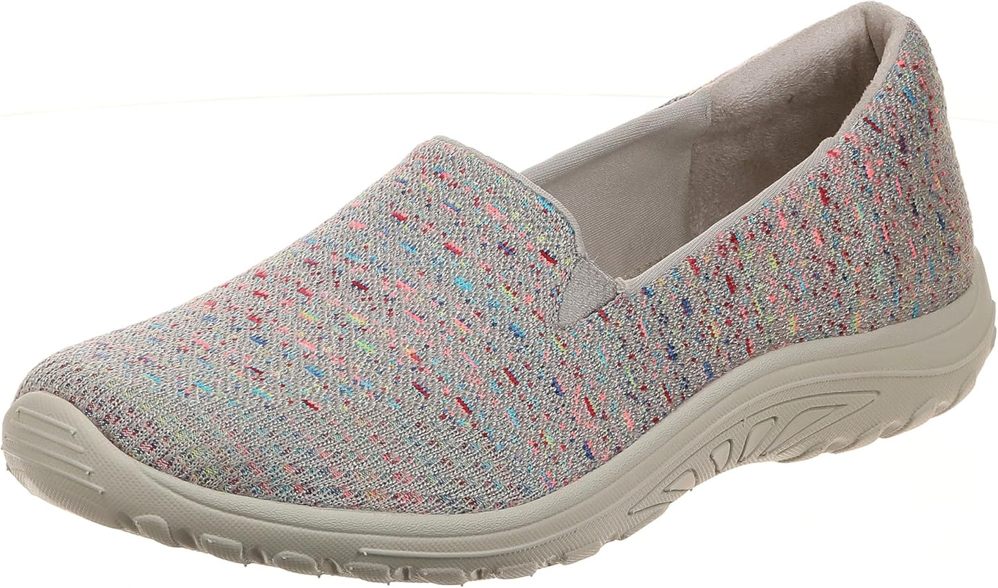 Skechers Women's Reggae Fest-Wicker Loafer Flat for Comfort