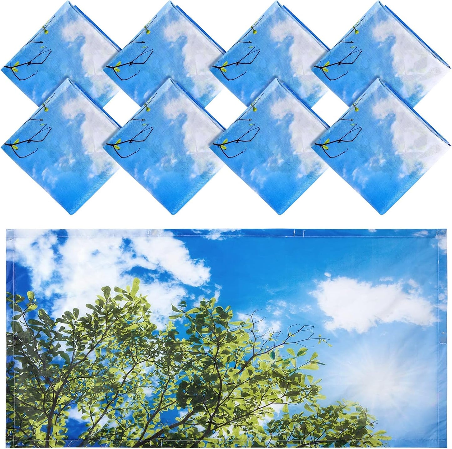 Patelai Fluorescent Light Covers for Classroom and Office Use