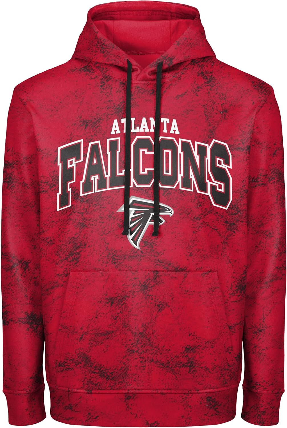 NFL Men's Big Logo Wordmark Camo Performance Hoodie for Fans
