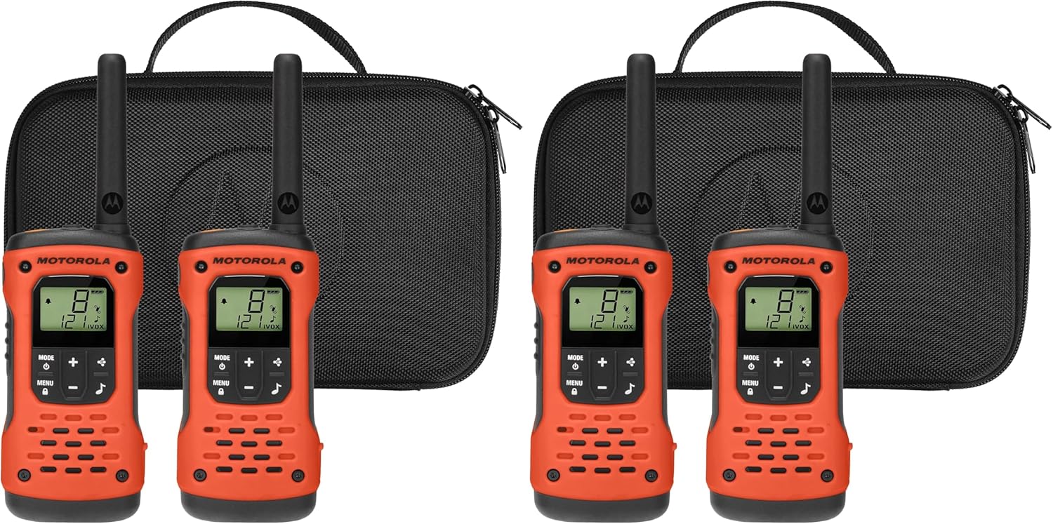 Motorola Talkabout T605_H2O Two-Way Radios for Emergency Prep