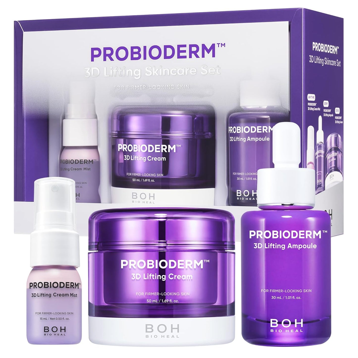 BIOHEAL BOH Probioderm 3D Lifting Skincare Set for Radiant Skin