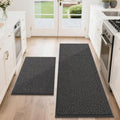 Kitchen Rugs Non Slip Washable 24in x 36in + 24in x 60in - Absorbent