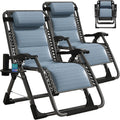 Zero Gravity Chair Reclining Lounge Chair - Indoor & Outdoor Comfort