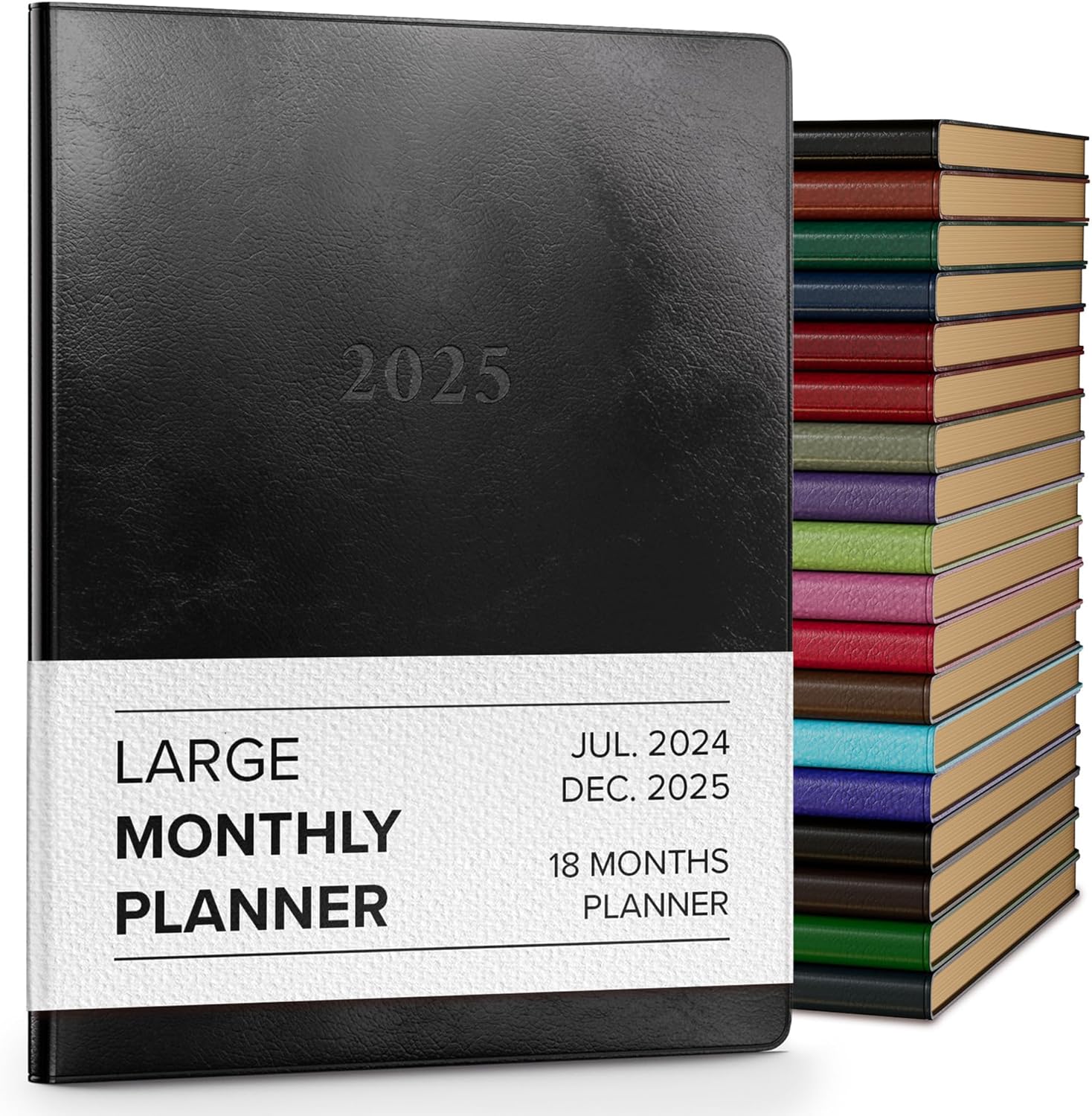 Elegant 18-Month Planner 2024-2025 for Organized Living 9.75ft x 7.5ft