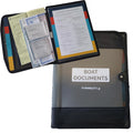 Boat Documents Organizer Large Water Resistant Case - Keeps Papers