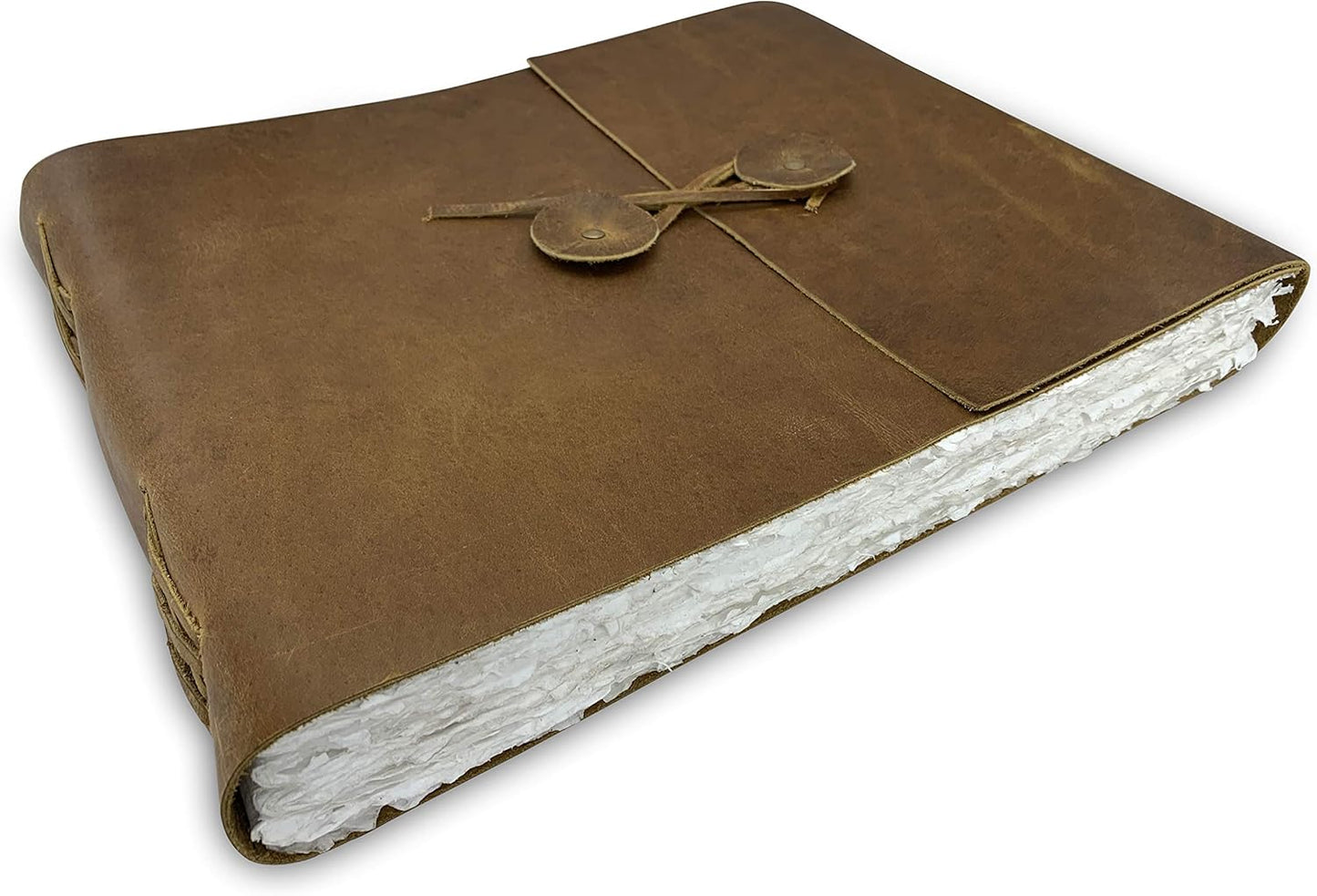 Wanderings Leather Watercolor Journal - Large Genuine Album