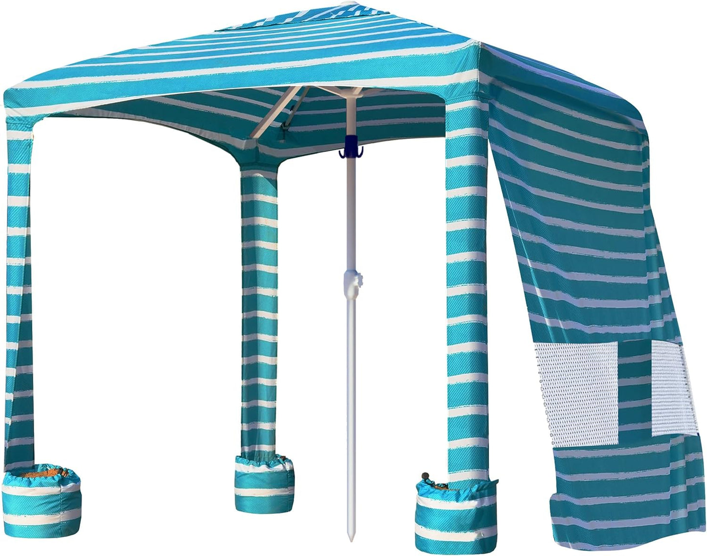 AMMSUN Beach Cabana Canopy - Easy Setup Instant Sun Shade