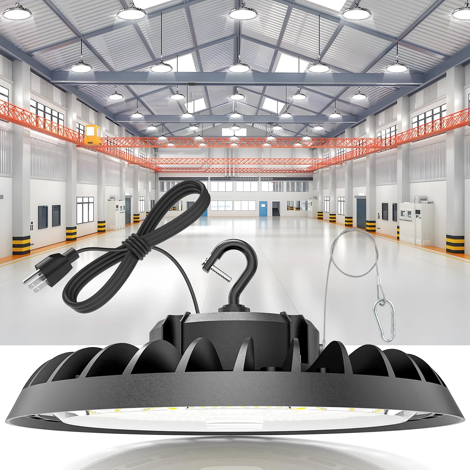 VOLISUN 200W UFO Led High Bay Light for Bright Commercial Spaces