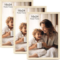 16x24 Picture Frame Set of 3 for Elegant Wall Display