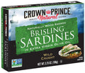 Crown Prince Natural Two Layer Brisling Sardines in Olive Oil - Pack