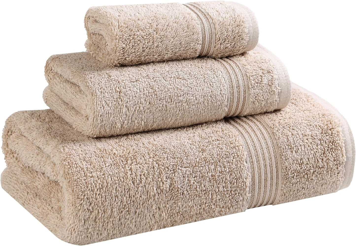 Superior Egyptian Cotton 3-Piece Towel Set for Luxurious Comfort