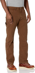 Dickies Men's Relaxed Straight Fit Lightweight Duck Carpenter Jean leg