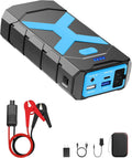2000A Car Battery Jump Starter 12V Portable Power - Quick Vehicle
