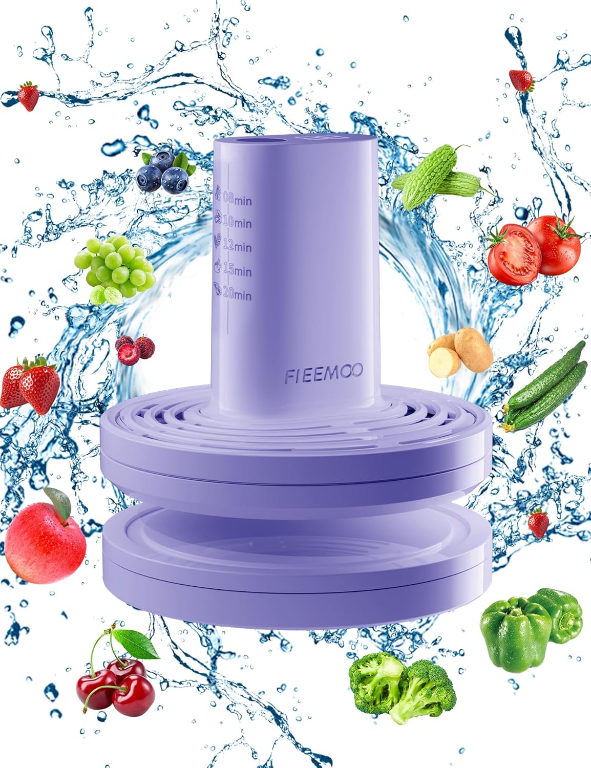 Electric Fruit Cleaner - Faster, Portable & Effective!