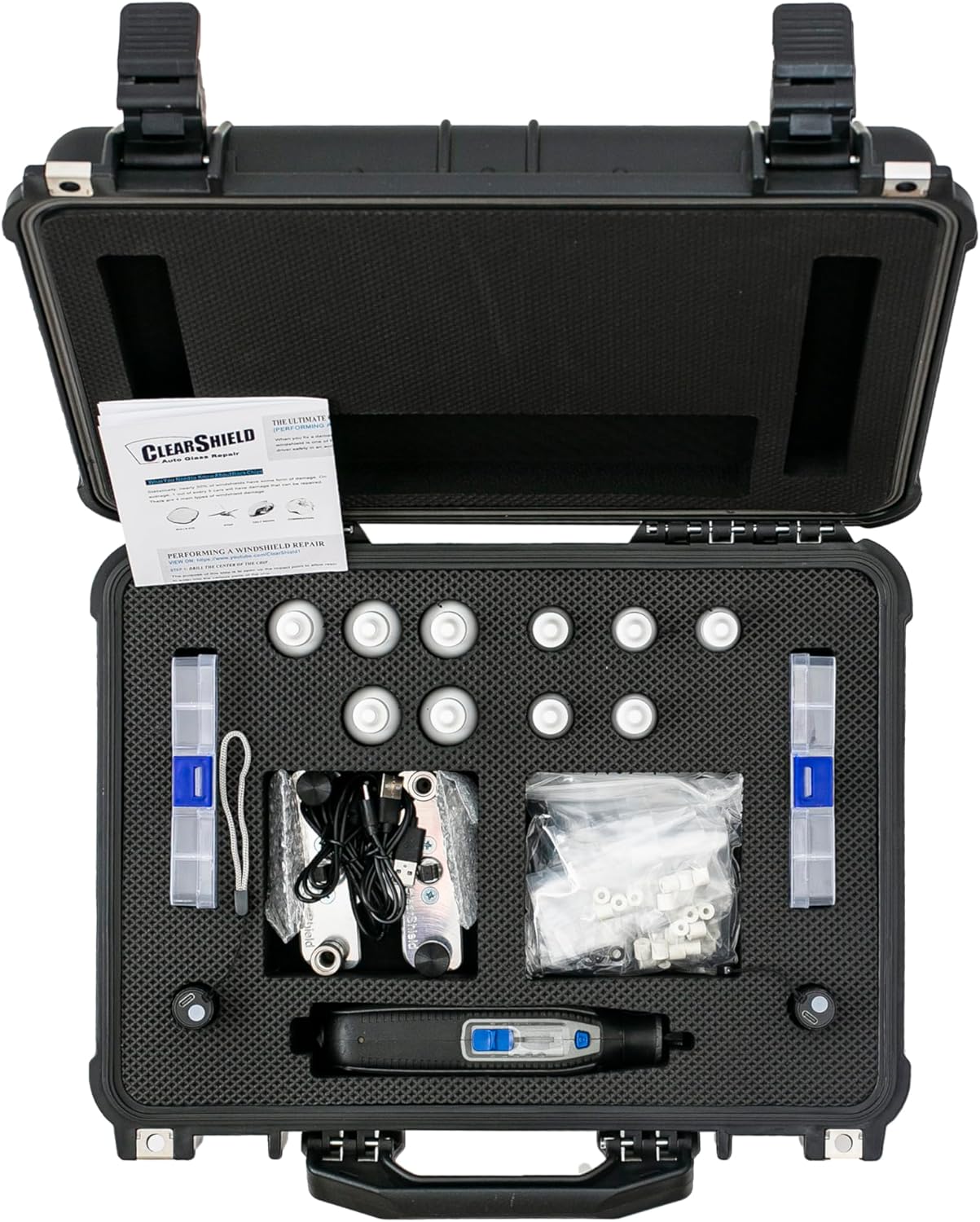 Clearshield Windshield Repair Kit for Cracks and Chips - 1000+ Repairs