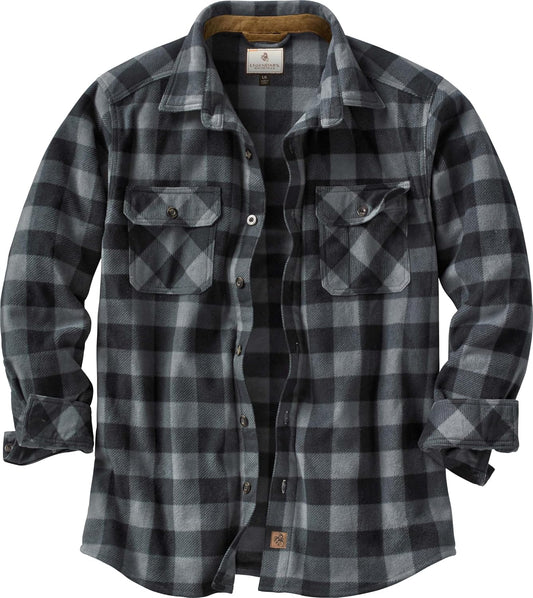 Legendary Whitetails Long Sleeve Fleece Button Up Shirt Review