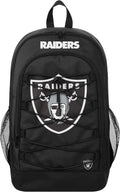 Las Vegas Raiders Big Logo Bungee Backpack - Team-Colored Fan Pack
