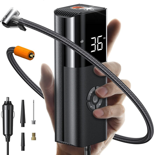 Ultra Small 12V Tire Inflator - Inflate Fast!