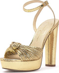 Jessica Simpson Women's Immie Platform Sandals - Open-Toe 4.9in Heels