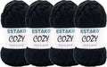 Cozy Thick & Quick Super Bulky Yarn 4-Skein Pack - Soft Wool Blend