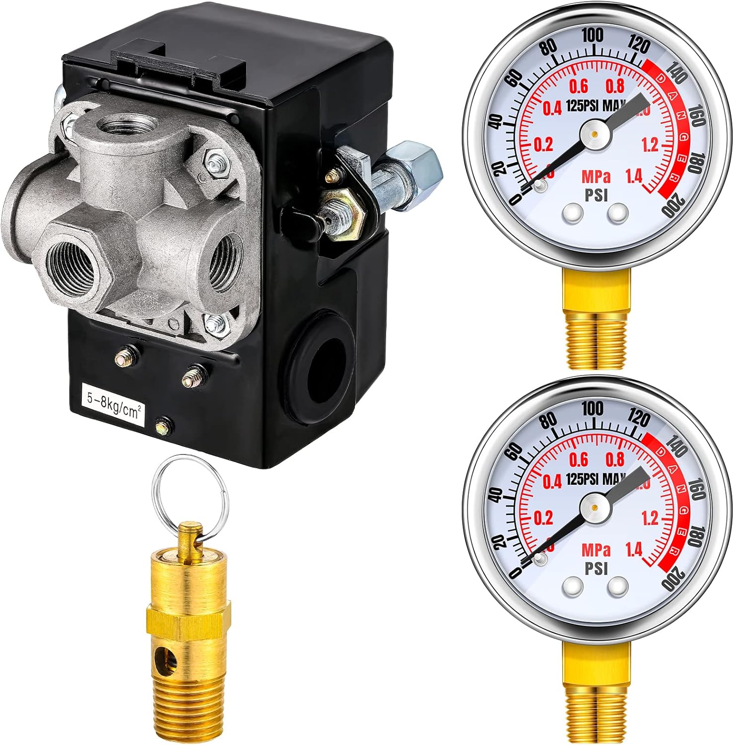 Peryiter Air Compressor Control Valve Set - Reliable Pressure Control