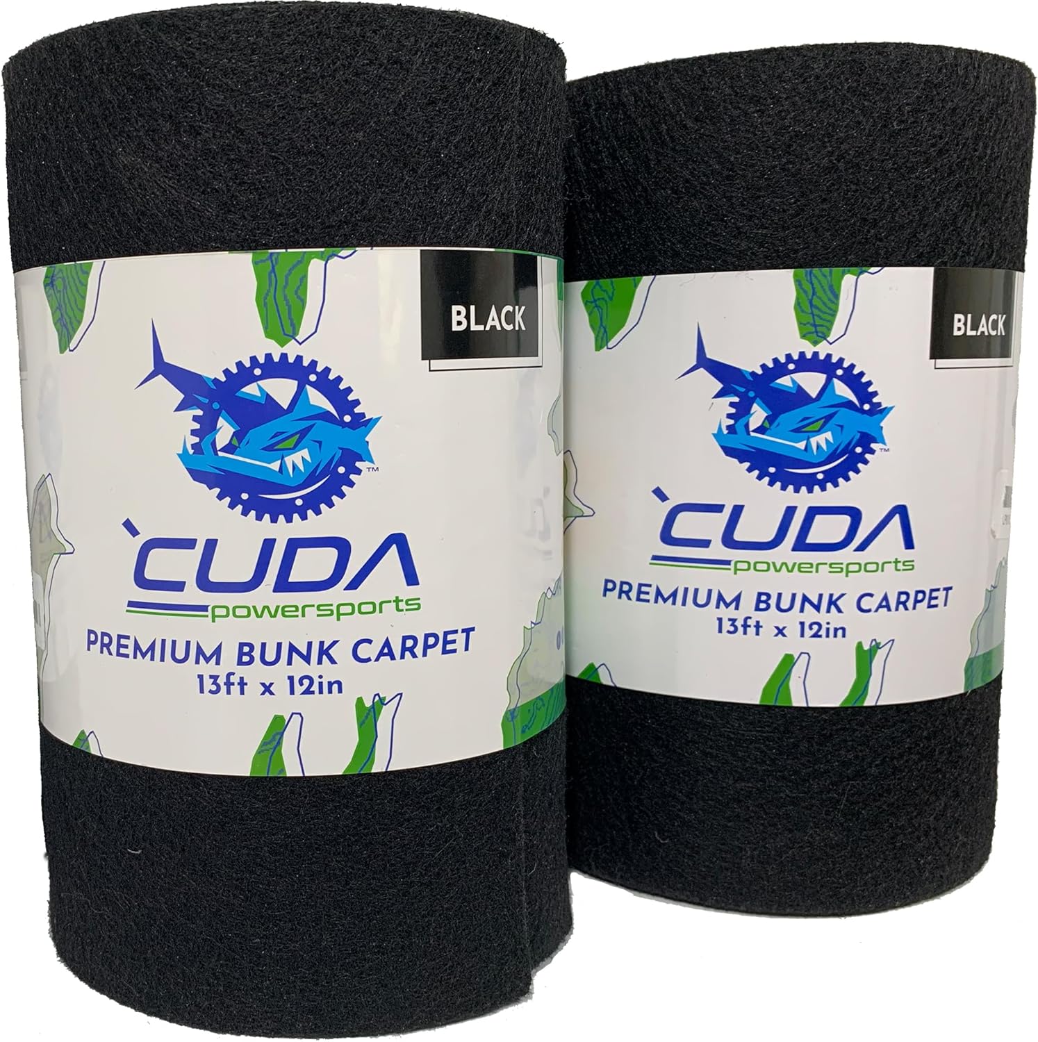 Premium 2-Pack Cuda Boat Trailer Bunk Carpet for Trailers