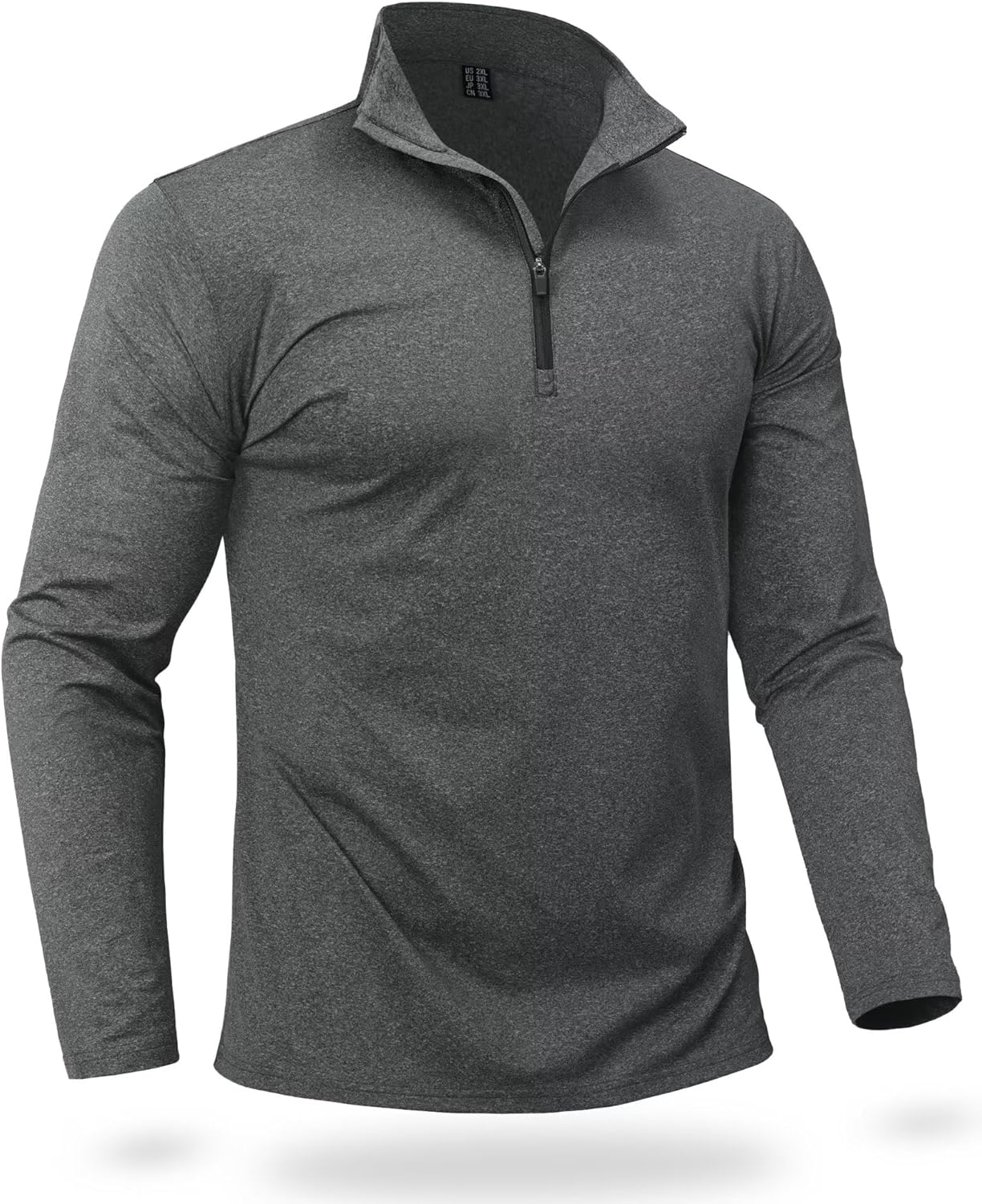 Boladeci Men's Fleece Lined Quarter Zip Golf Shirt