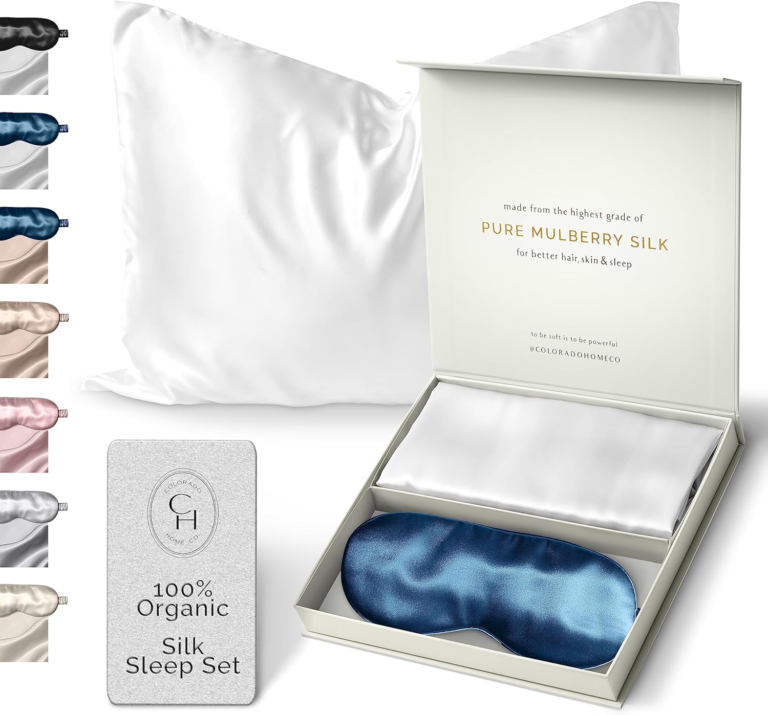 Mulberry Silk Pillowcase Set for Luxurious Sleep Experience