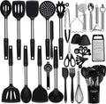 Silicone Cooking Utensils Set 35-Piece - Complete Kitchen Starter