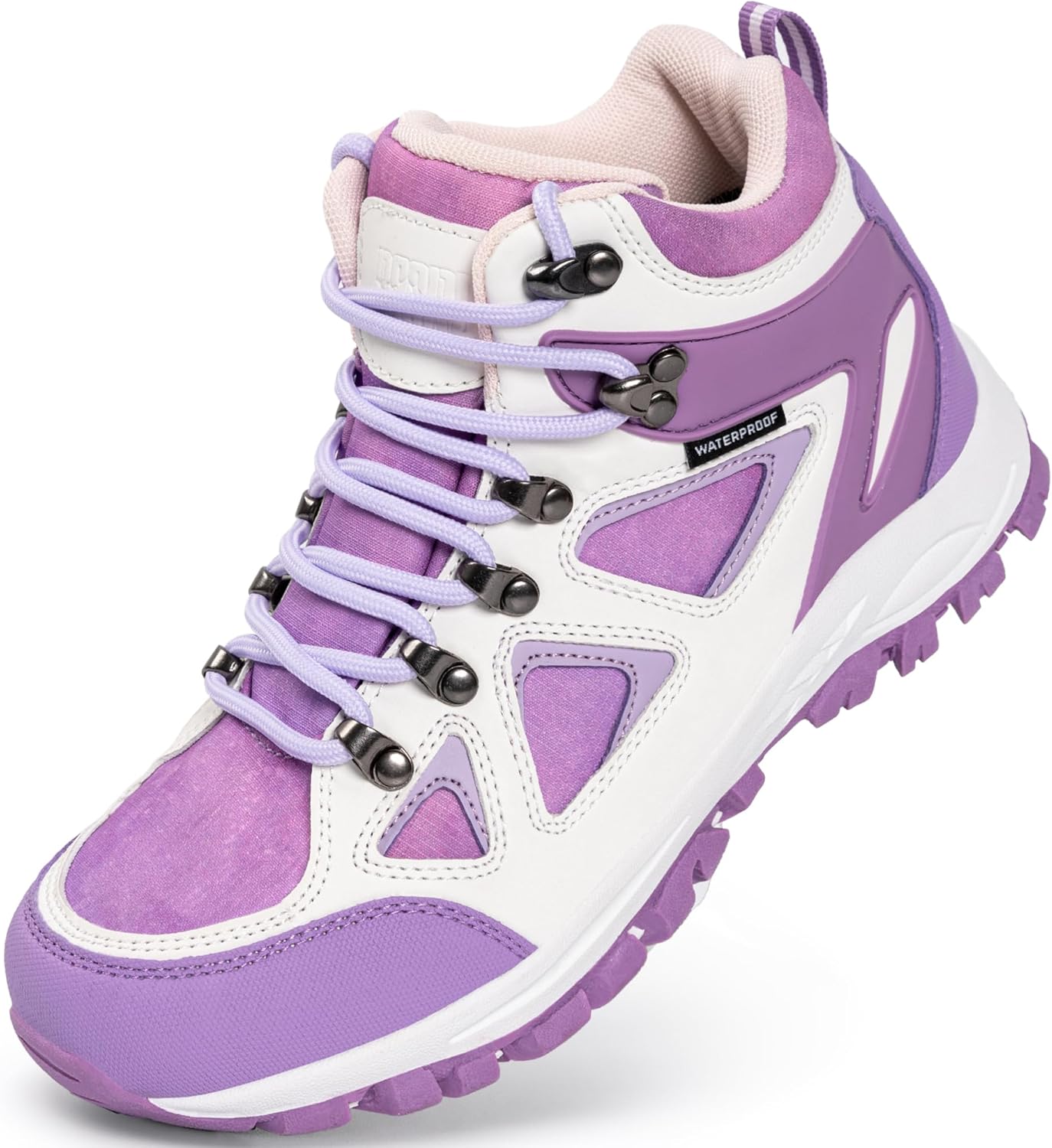 Kids Hiking Boots Waterproof Durable TPR Traction Outsole