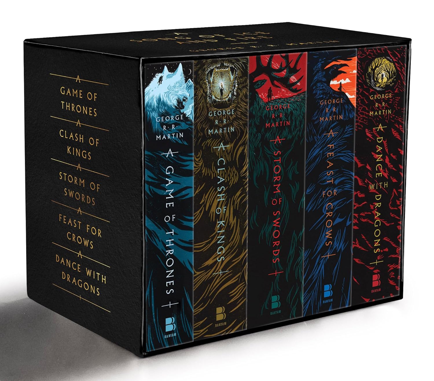 A Game of Thrones 5-Book Boxed Set for Epic Fantasy Lovers