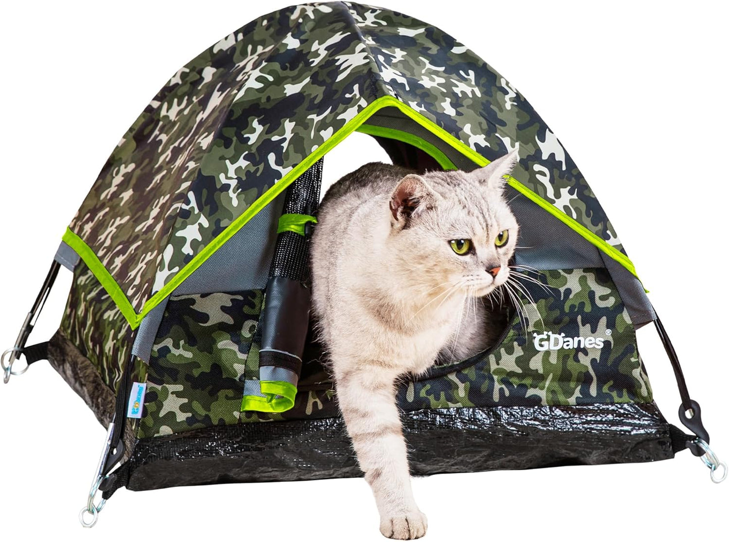 Camouflage Cat Tent for Small Dogs and Rabbits - Portable House