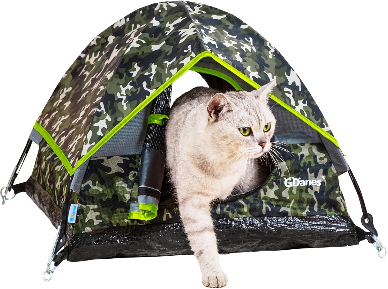 Camouflage Cat Tent for Small Dogs and Rabbits - Portable House