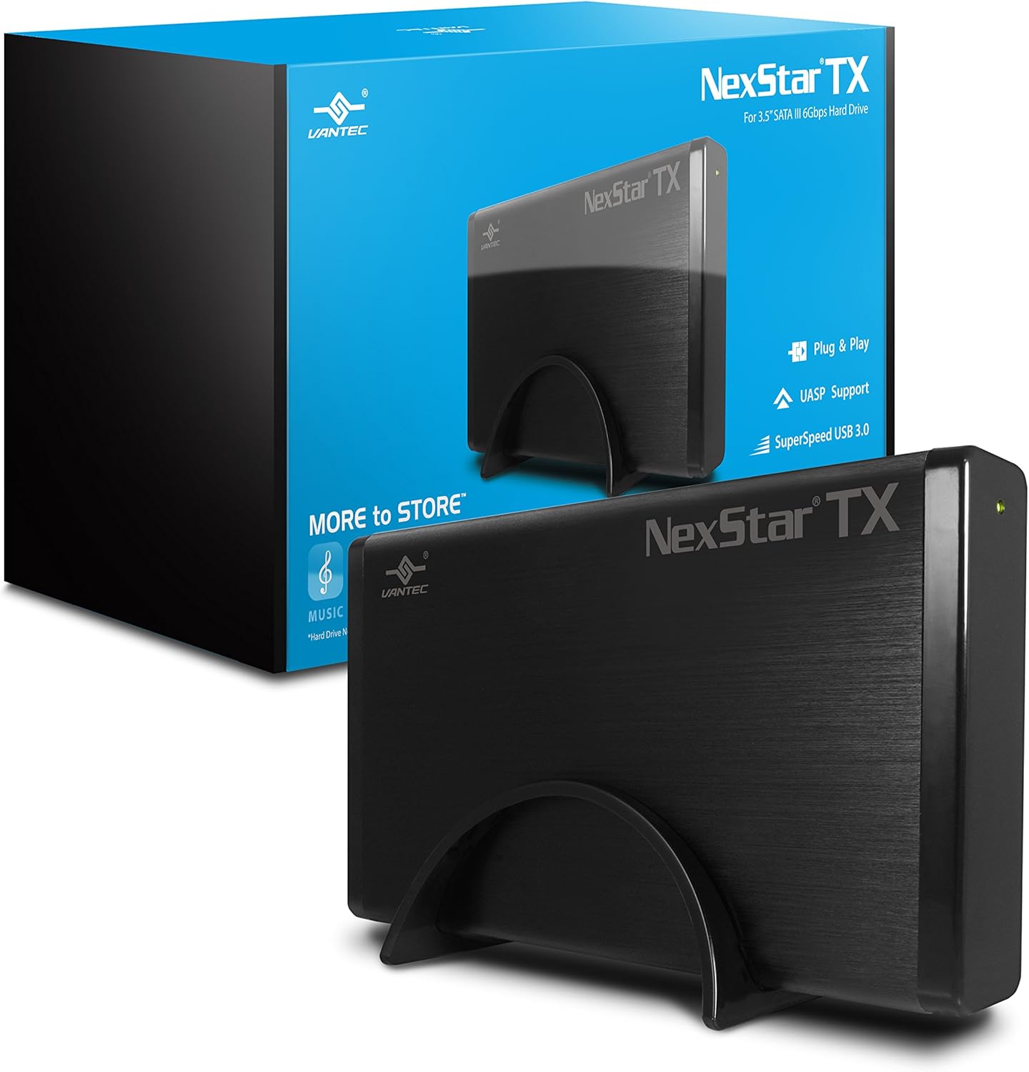 Vantec NexStar TX 3.5 Highest-Speed USB 3.0 Enclosure