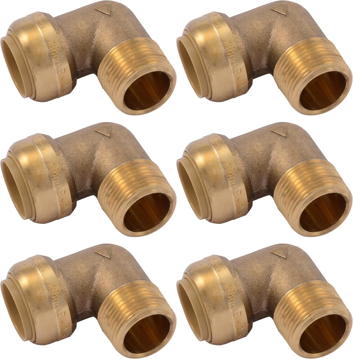 SharkBite 3/4 Inch 90 Degree Male Adapter Elbow for Plumbing