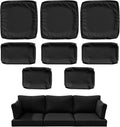 Outdoor Cushion Slipcovers 8 pcs Patio Cushion Covers - Weather Ready
