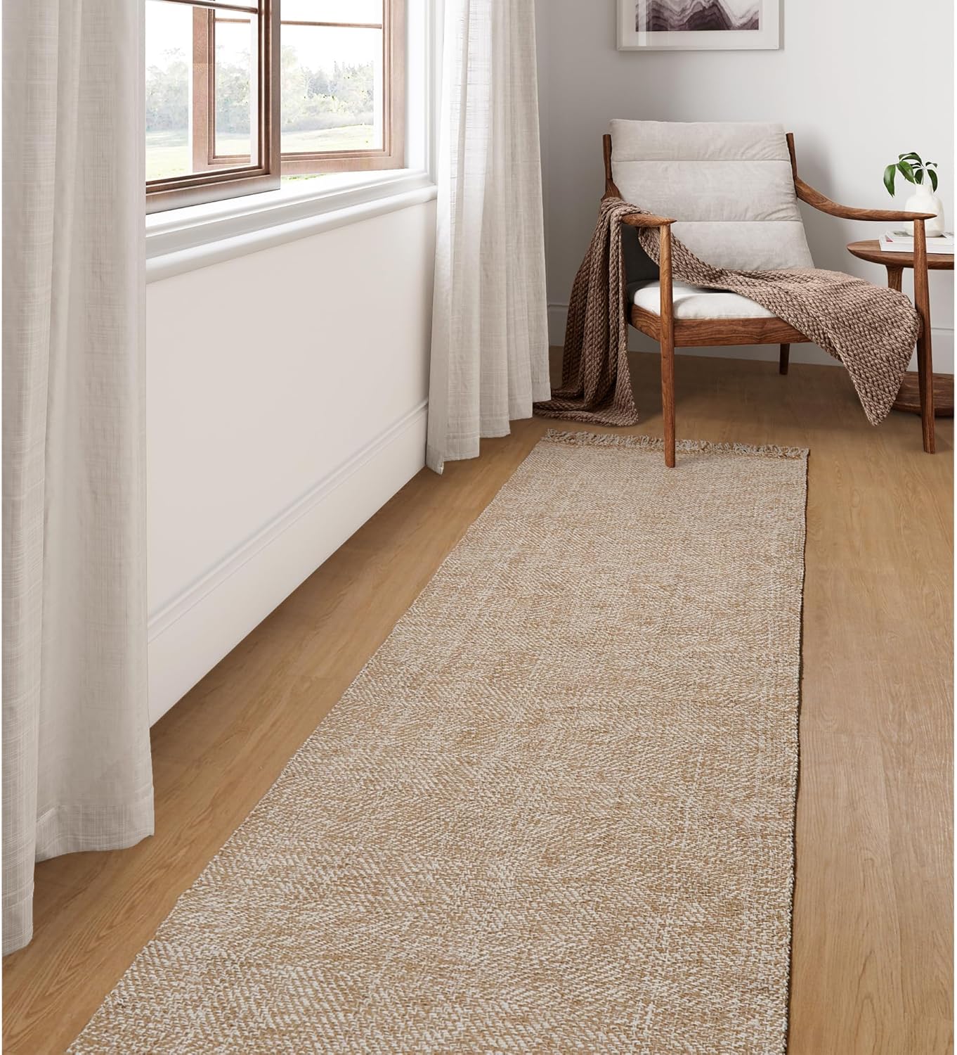 Collive Long Hallway Runner Rug - Washable Indoor Entryway Rug