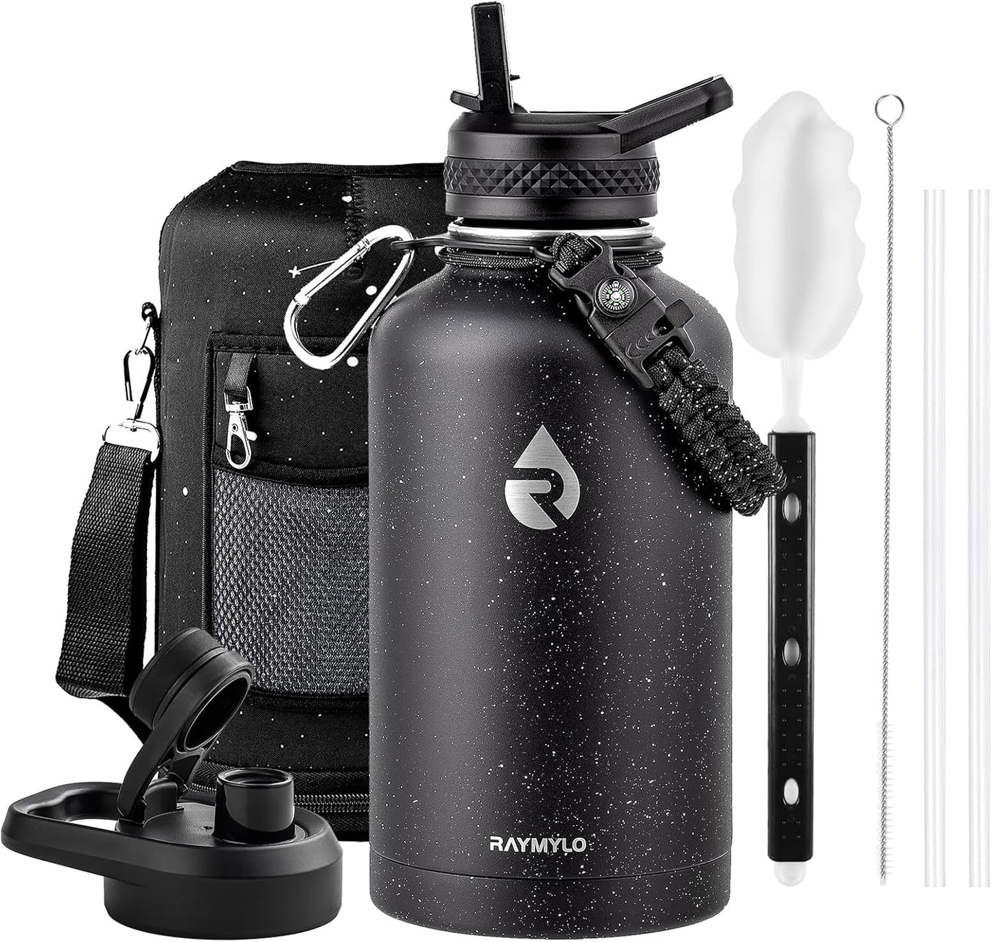 64oz Insulated Water Bottle - Keeps Cold 48H for Adventures