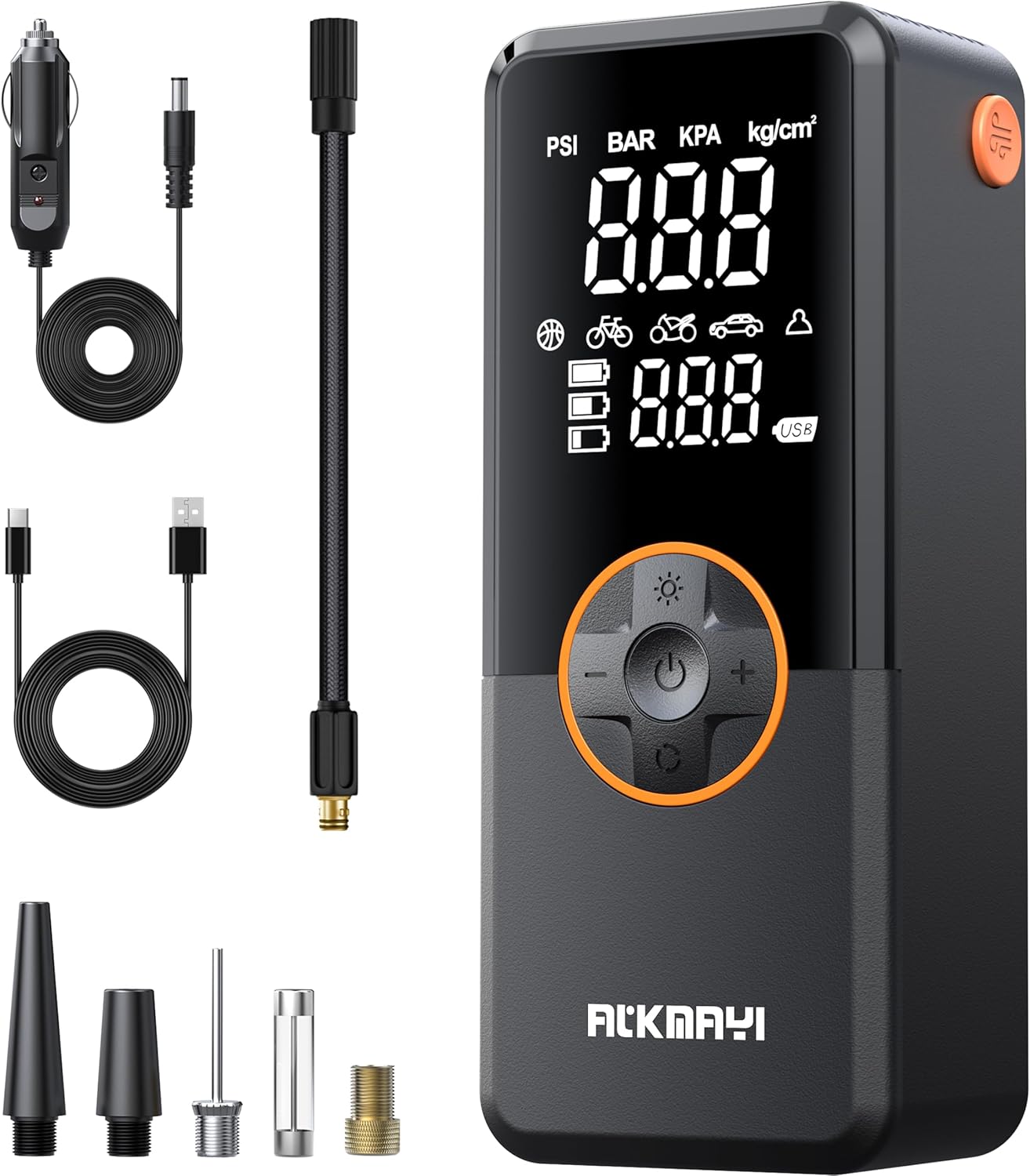 Cordless Tire Inflator 150PSI - Pump Anywhere!