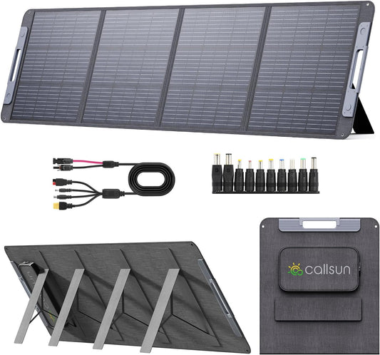 200W Portable Solar Panel: High Efficiency Power for Outdoor Fun!