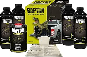 Raptor 820 Black Spray Truck Bed Liner Kit - Tough & Versatile