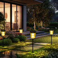 Solar Pathway Lights Super Bright 200 lumens - 2 Pack