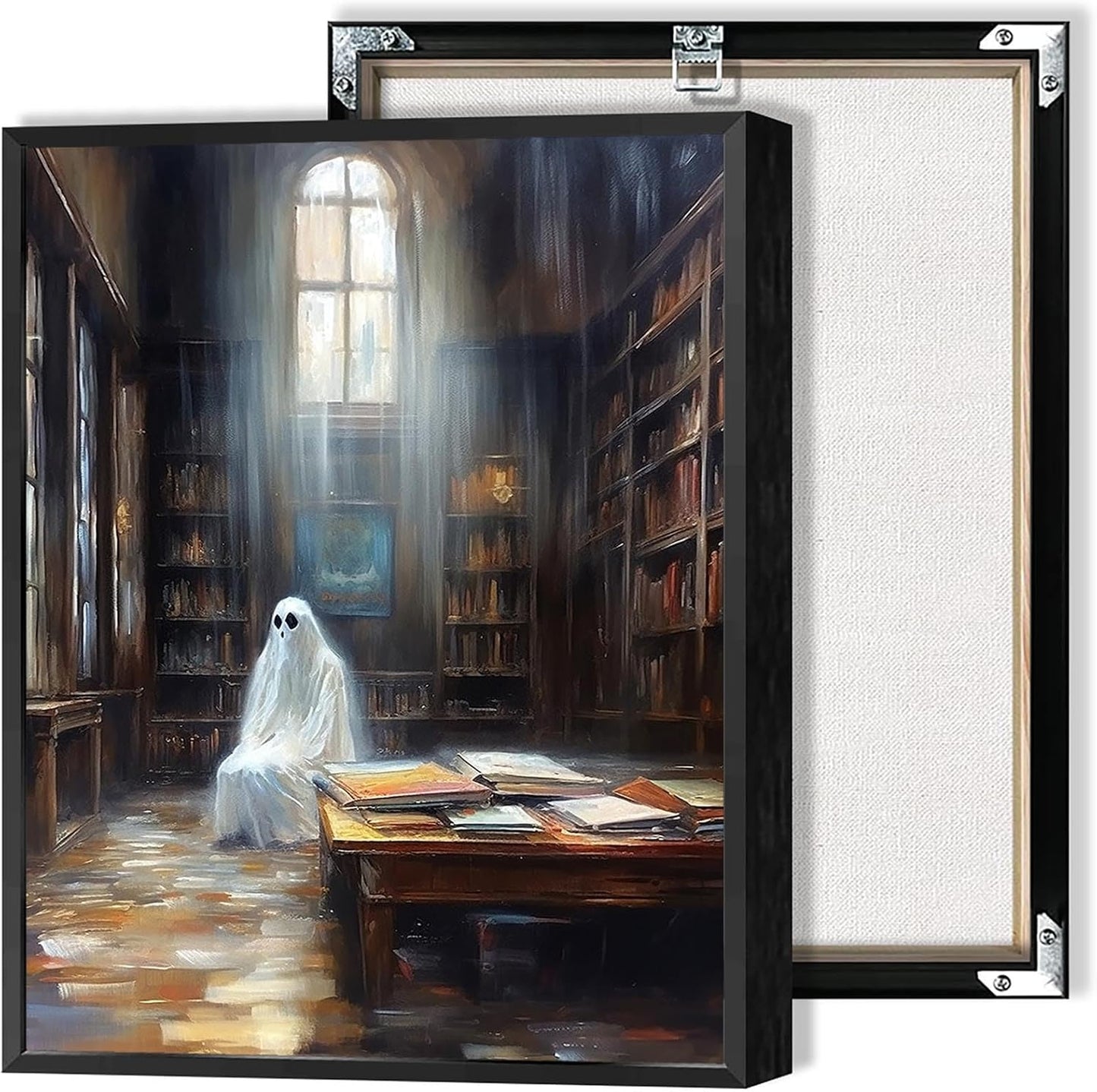 Retro Halloween Ghost Wall Art for Unique Home Decor