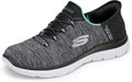 Women's Summits Dazzling Haze Hands Free Slip In Sneakers - Easy Entry