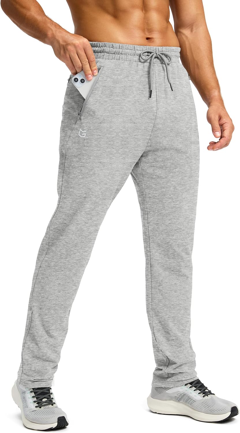 G Gradual Men's Fleece Lined Winter Pants for Cold Weather